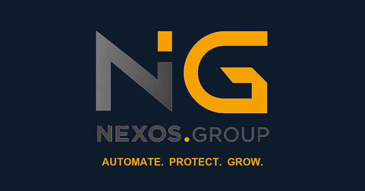 NEXOS.Group Startseite auf mehreren Bildschirmgrößen
